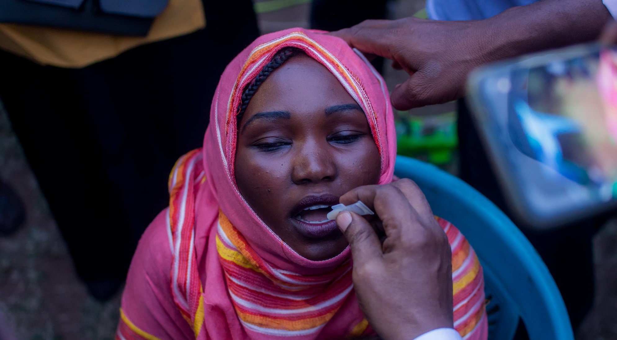 Launch of the oral cholera vaccination campaign