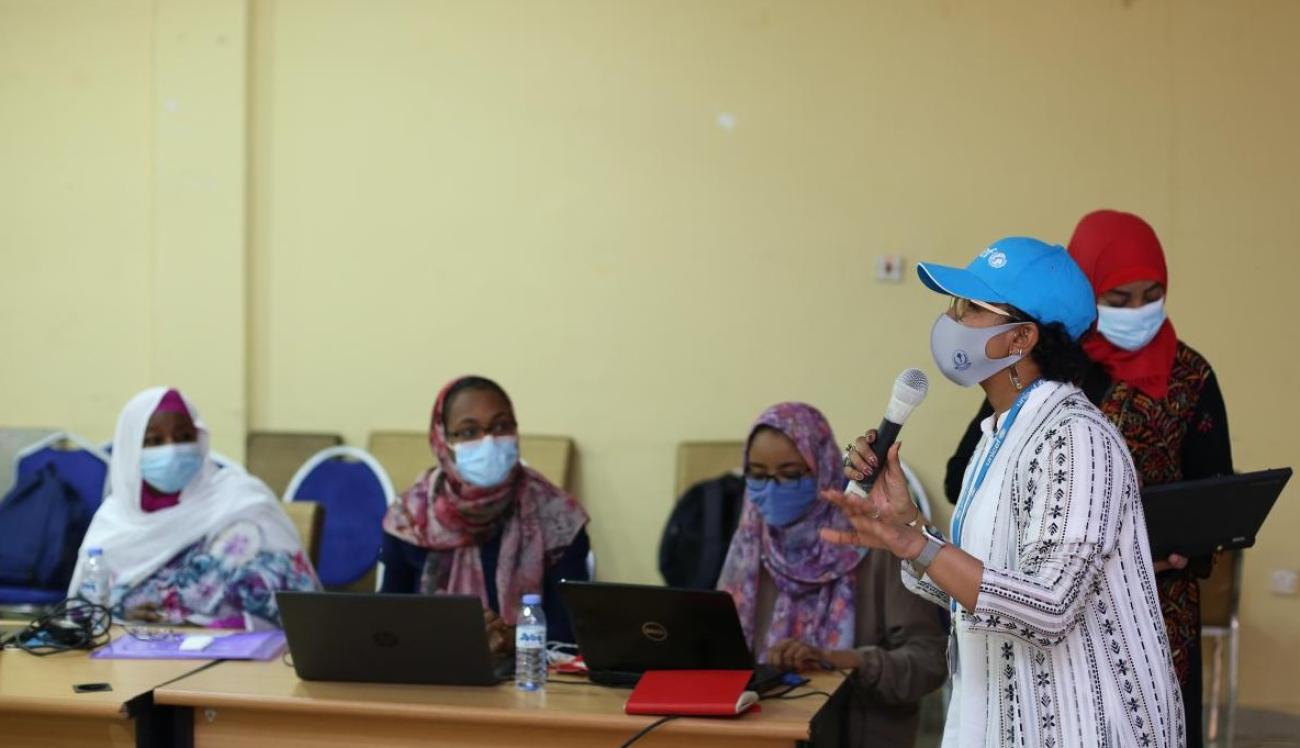 UNICEF trained health promoters to spearhead Covid-19 vaccination campaign roll out in Sudan