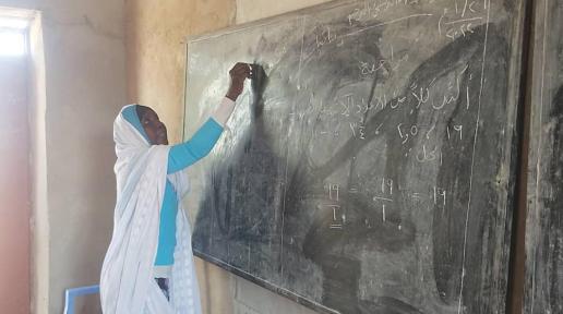 Improving the quality of education by supporting teachers in South Darfur 